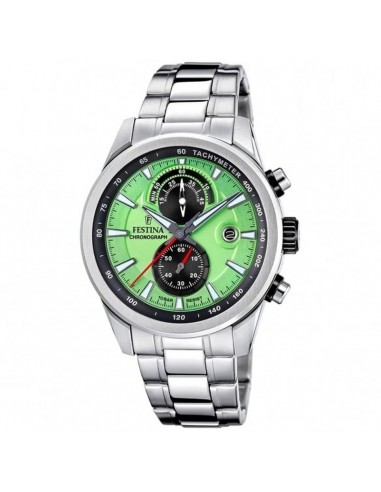 Montre Homme Festina F20694/3 Vert Argenté l'évolution des habitudes 