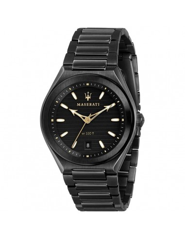 Montre Homme Maserati TRICONIC Noir (Ø 40 mm) Par le système avancé 