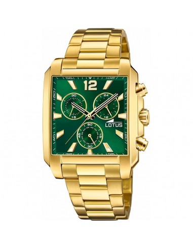 Montre Homme Lotus 18853/3 Vert le des métaux précieux