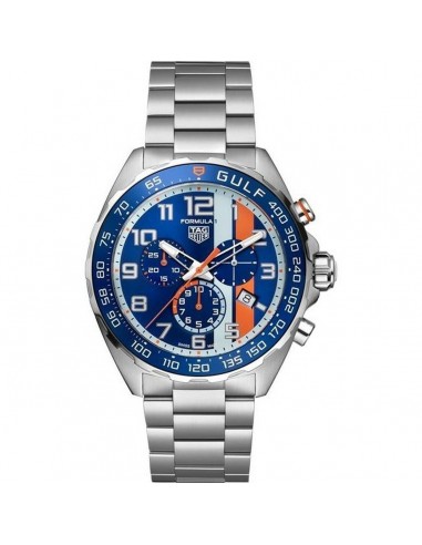 Montre Homme Tag Heuer FORMULA 1 GULF SPECIAL EDITION (Ø 43 mm) prix pour 