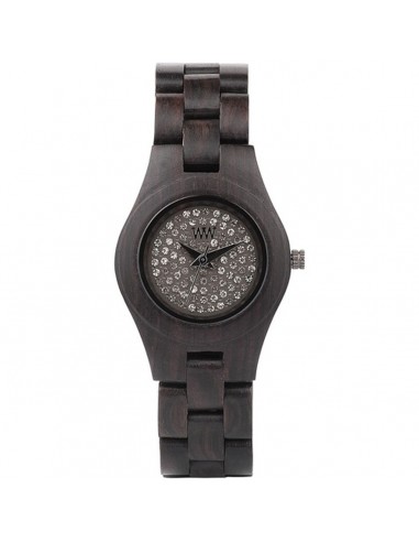 Montre Femme We Wood MOON CRYSTAL BLACK Profitez des Offres !