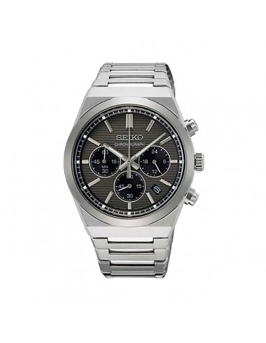 Montre Homme Seiko SSB455P1 Gris Argenté pas cheres