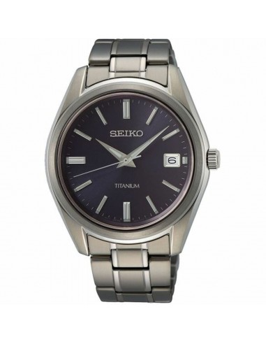 Montre Homme Seiko SUR373P1 Gris Argenté (Ø 40 mm) brillant des détails fins