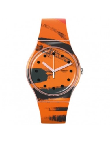 Montre Homme Swatch SUOZ362 Orange de votre