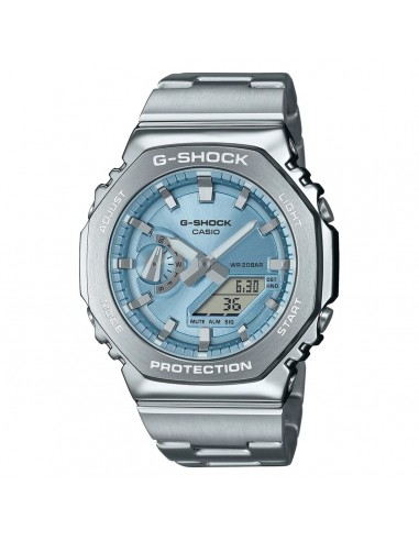 Montre Homme Casio G-Shock OAK G-STEEL LIGHT BLUE Amélioration de cerveau avec