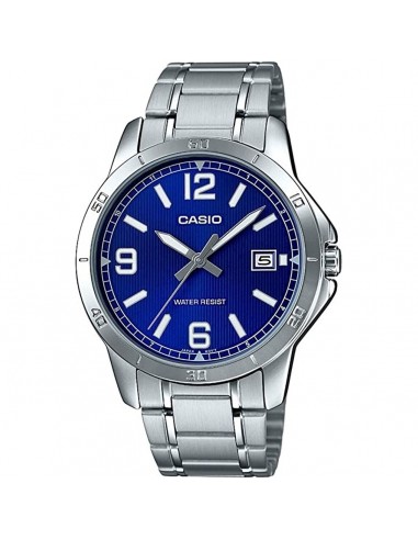 Montre Homme Casio Argenté Bleu des créatures d'habitude